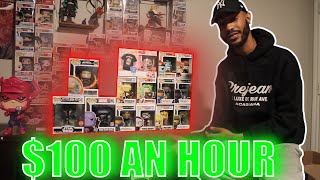 How I make $100 AN HOUR from SELLING FUNKO POPS