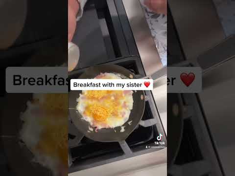 Breakfast with my sister