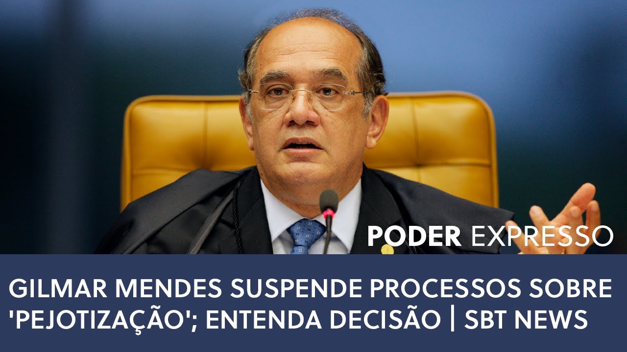 Gilmar Mendes suspende processos sobre 'pejotização'; entenda decisão | SBT News