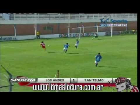 Los Andes 1 - San Telmo 0 (Resumen TyC)