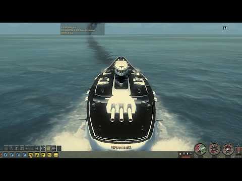 15 Yamato Battleships vs 1 Titan class battle sub