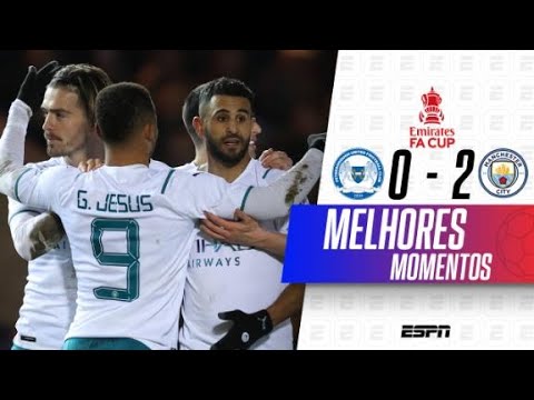 Gols e lances de Peterborough x Manchester City