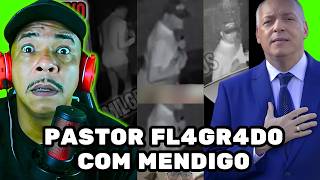 PASTOR FLAGRADO ULTILIZANDO O SOLTADOR DE PUM PARA OUTROS FINS.