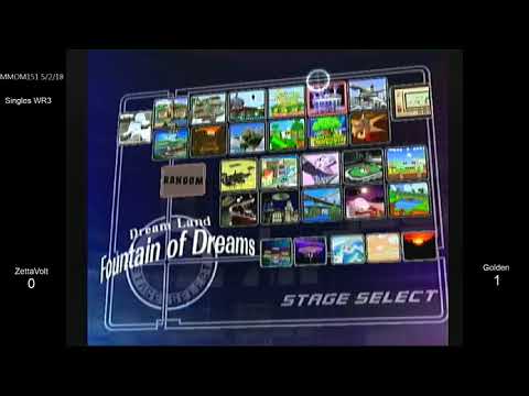 MMOM151 SSBM - ZettaVolt (Falco) vs. Golden (C. Falcon) - Melee WR3