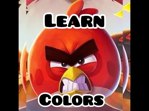 Angry birds Pop level 7/learn colors for children/fun for kids.