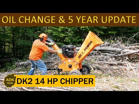 DK2 14HP CHIPPER 5 YEAR UPDATE & OIL CHANGE - OPC506 - 6 INCH
