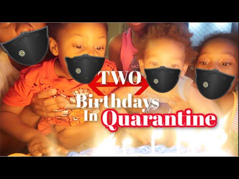 TWO BIRTHDAYS IN QUARANTINE! SINGLE MOM OF 9 KIDS!