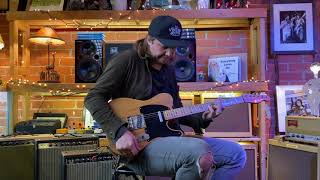 Video thumbnail for K-Line Truxton Black Guard 'NoCaster'  Guitar with a Roasted Pine Body - Played By Owen Barry by L.A. Vintage Gear