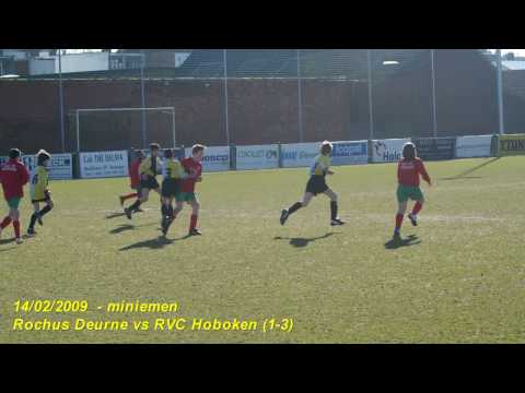miniemen Rochus Deurne - 14/02/2009 -  thuis tegen RVC Hoboken