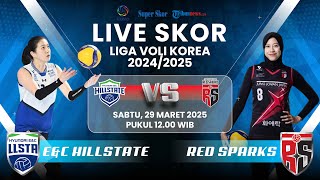 Red Sparks Vs Hyundai Hillstate - Live Skor Playoff Leg 3 Liga Voli Korea: Laga Penentuan Megawati