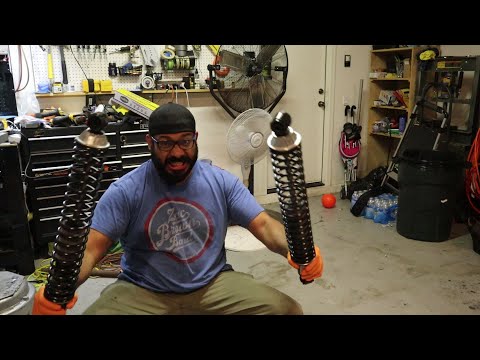 Dodge Dakota Rear shocks install with Monroe load adjust shock absorber