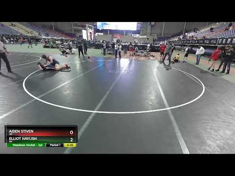 187 Lbs Cons. Semi - Elliot Havlish, WI Vs Aiden Stiven, ND 9cb9