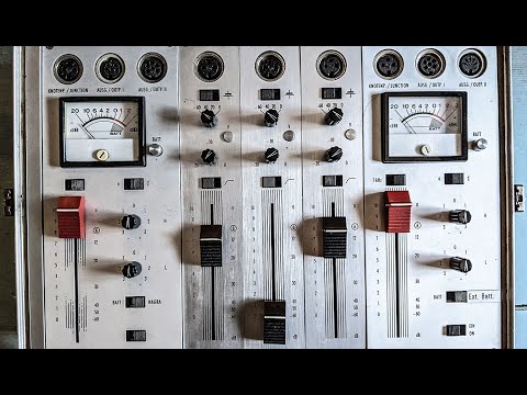 Direct audio demo: 1960s Sennheiser M101 console