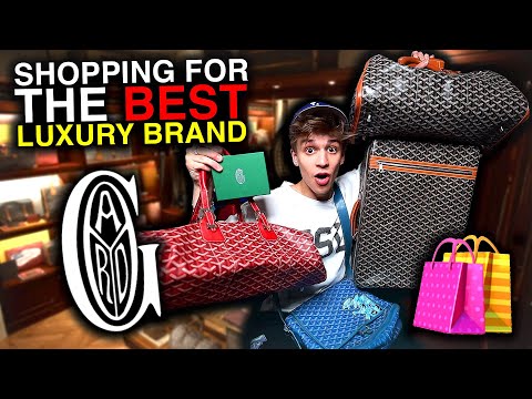 SHOPPING FOR THE BEST LUXURY BRAND IN NEW YORK CITY!! (Goyard at Bergdorf Goodman)