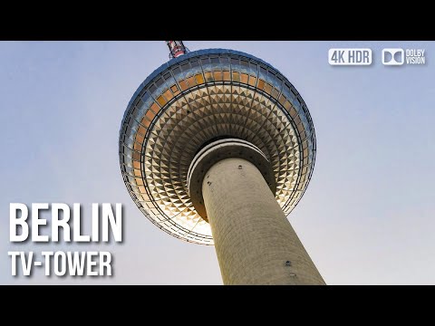 Berlin TV-Tower (Fernsehturm) - Top Floor 360° Berlin View - 🇩🇪 Germany [4K HDR] Walking Tour