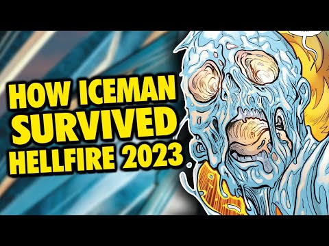 Let's Talk About How ICEMAN Survived Hellfire Gala 2023 in Astonishing Iceman #1