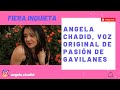 Fiera inquieta - voz- Angela Chadid - Guitarra. Diego Alarcón #Pasióndegavilanes #verdaderacantante