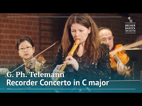 G. Ph. Telemann: Recorder Concerto in C major, TWV 51:C1 – Bremer Barockorchester, D. Oberlinger