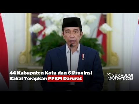 44 Kabupaten Kota dan 6 Provinsi Bakal Terapkan PPKM Darurat