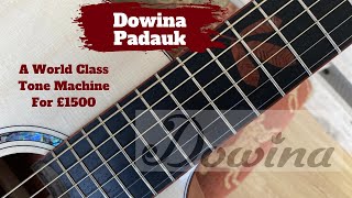 Dowina Padauk Acoustic Guitar  - World Class Tone Machine