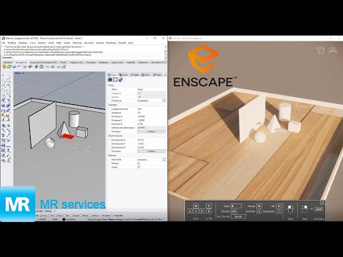 Enscape 2.9 render per Rhino - Lezione #14 #enscape3d #rhinocero