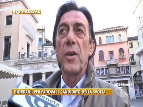 TG PADOVA (25/01/2017) - GIORDANI, PER PADOVA IL CANDIDATO DELLA SVOLTA