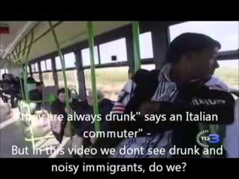 SEPARATE BUS SERVICE FOR ONLY BLACKS AND IMMIGRANTS AT TRAPANI - SHOCKING PROPOSAL BY VASSOLO