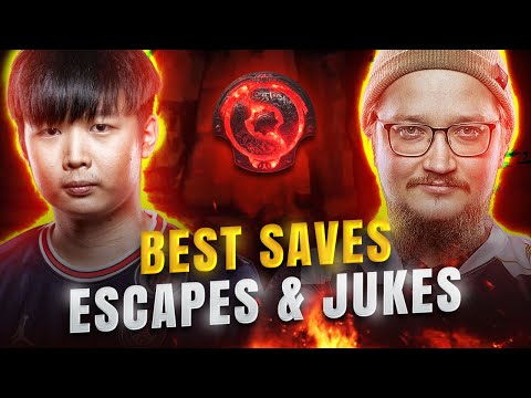 BEST Saves, Escapes & Jukes of TI11 The International 2022 Main Event - Dota 2