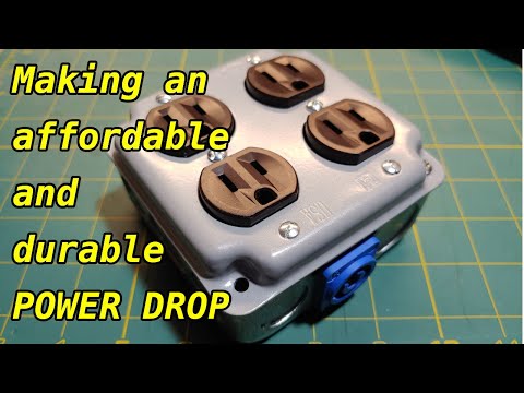How to make an affordable Quad Power Drop: Durable and great for stage use