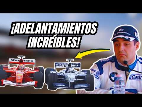 Los 10 Adelantamientos Más BRUTALES de Juan Pablo Montoya en F1!