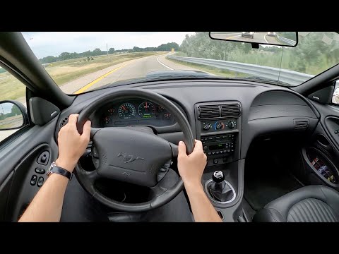 2001 Ford Mustang Bullitt - POV Test Drive (Binaural Audio)