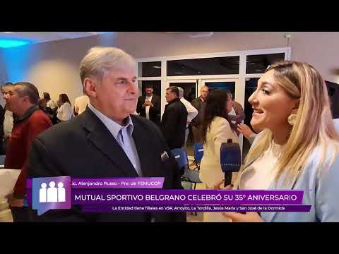 La Para | Mutual Sportivo Belgrano celebró sus 35 años de Mutualismo en la provincia de Córdoba