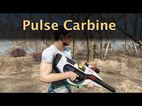 【Xbox One】Fallout 4 MOD「Institute Pulse Carbine」試し撃ち