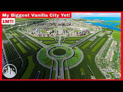 1000 Hours of Building the Biggest Vanilla City - Cities Skylines 2 | 0-100% 🎖️