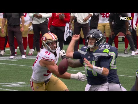 Nick Bosa STRIP SACK TO WIN THE GAME!