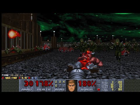Doom 2 - Exoterrestrial (Map 1: From the Ashes): UV-Max (WAD Author: NoReason)
