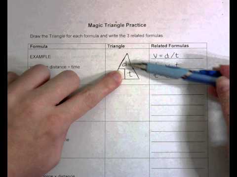 Magic Triangle Practice