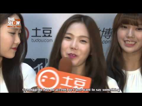 (ENGSUB) 151013 OH MY GIRL - SBS MTV The Show Warming Up Time