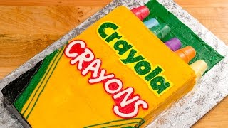 Crayola Crayons Cake (Back to School) from Cookies Cupcakes and Cardio