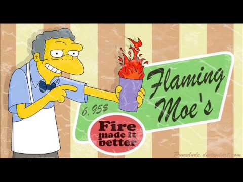 The Simpsons - flaming moe's
