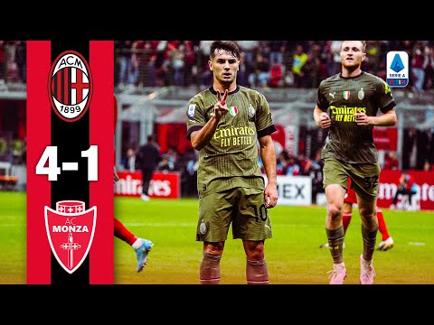 Brahim Díaz Show | AC Milan 4-1 Monza | Serie A Highlights