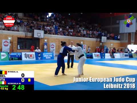 -52 kg Quarter-Final - RYHEUL, Amber (BEL) vs. SCISCIOLA, Martina (ITA)