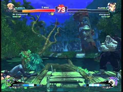 MrUnequivocal (Gouken) vs aboriginal (Chun-li)