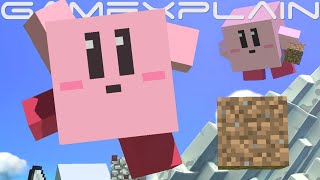 Minecraft Kirby in Smash Bros. Ultimate! Gameplay + 4 New Screens!