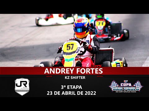 Andrey Fortes: 3ª Etapa Copa São Paulo de Kart 2022 - KZ Shifter
