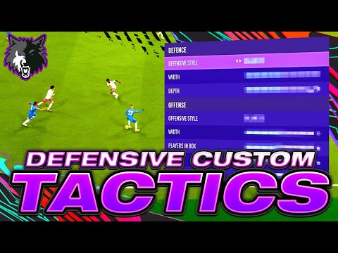 Best DEFENSIVE Custom Tactics To Defend A Lead on FC24 🔥