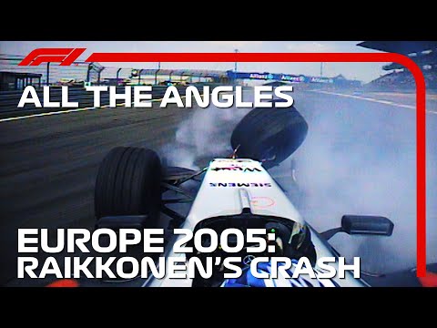 Kimi Raikkonen's Last Lap Heartbreak - All The Angles | 2005 European Grand Prix