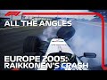 Kimi Raikkonen's Last Lap Heartbreak | All The Angles | 2005 European Grand Prix