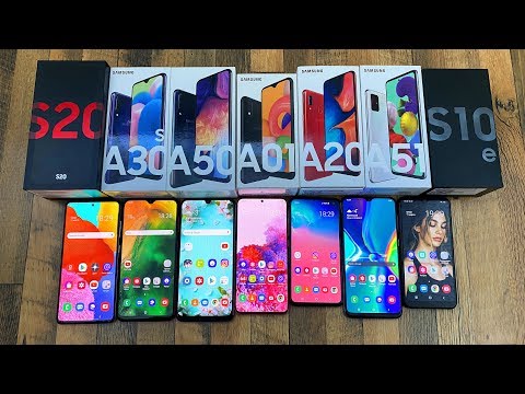 ОБЗОР ВСЕХ МОИХ ТЕЛЕФОНОВ SAMSUNG!
