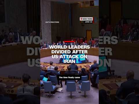 World leaders divided after US attack on Iran